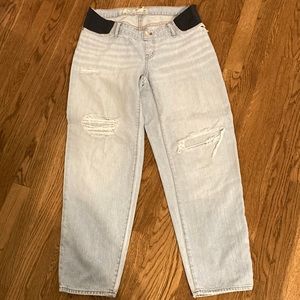 Madewell The Maternity Slouchy Boy Jean size 27